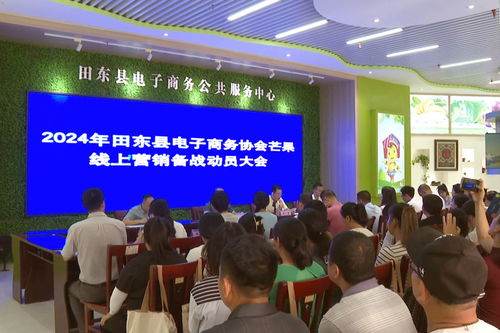 搭乘電商快車，田東芒果香飄萬里